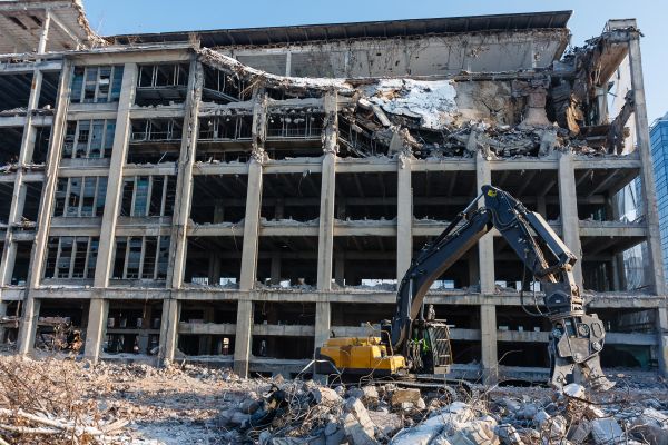 Commercial Building Demolition in Wentzville