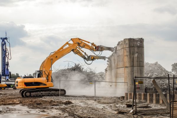 Silo Demolition in Wentzville