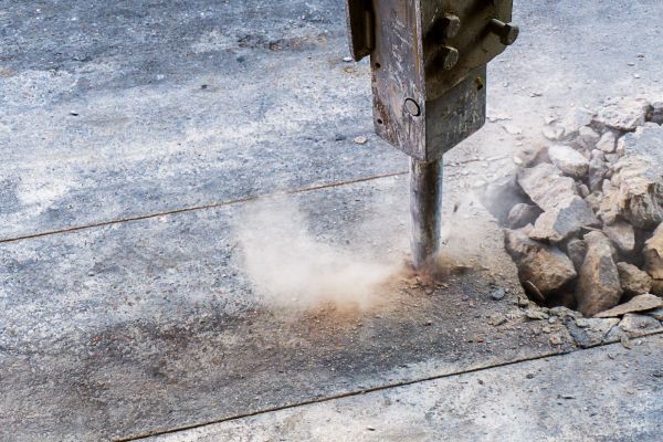 Concrete Patio Removal in Wentzville