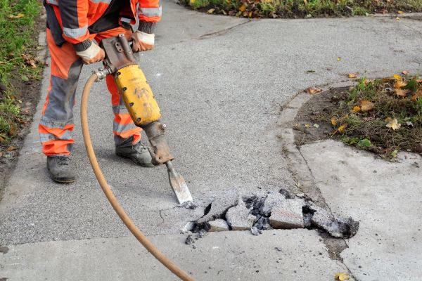 Concrete Sidewalk Removal in Wentzville