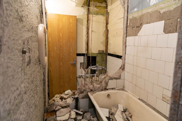 Shower Tile Demolition in Wentzville