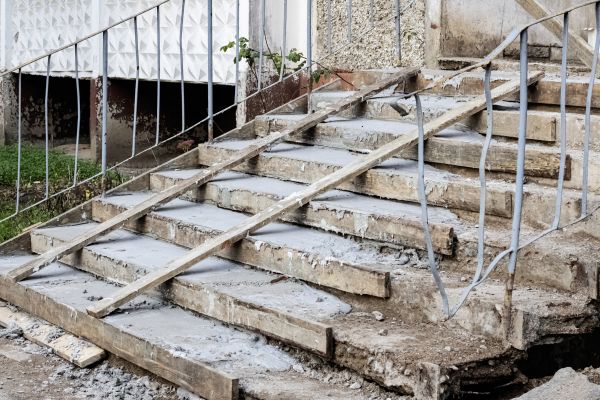 Staircase Demolition in Wentzville